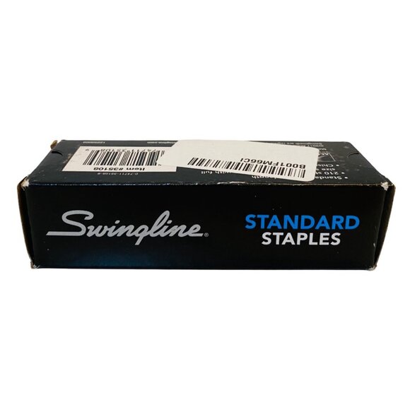 SWINGLINE Standard Staples (5,000 Staples) Full Strip, Chisel Point, Office - Picture 3 of 3